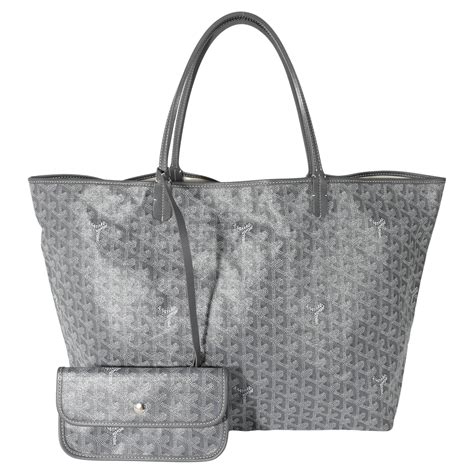 Goyard Grey Goyardine Canvas Saint